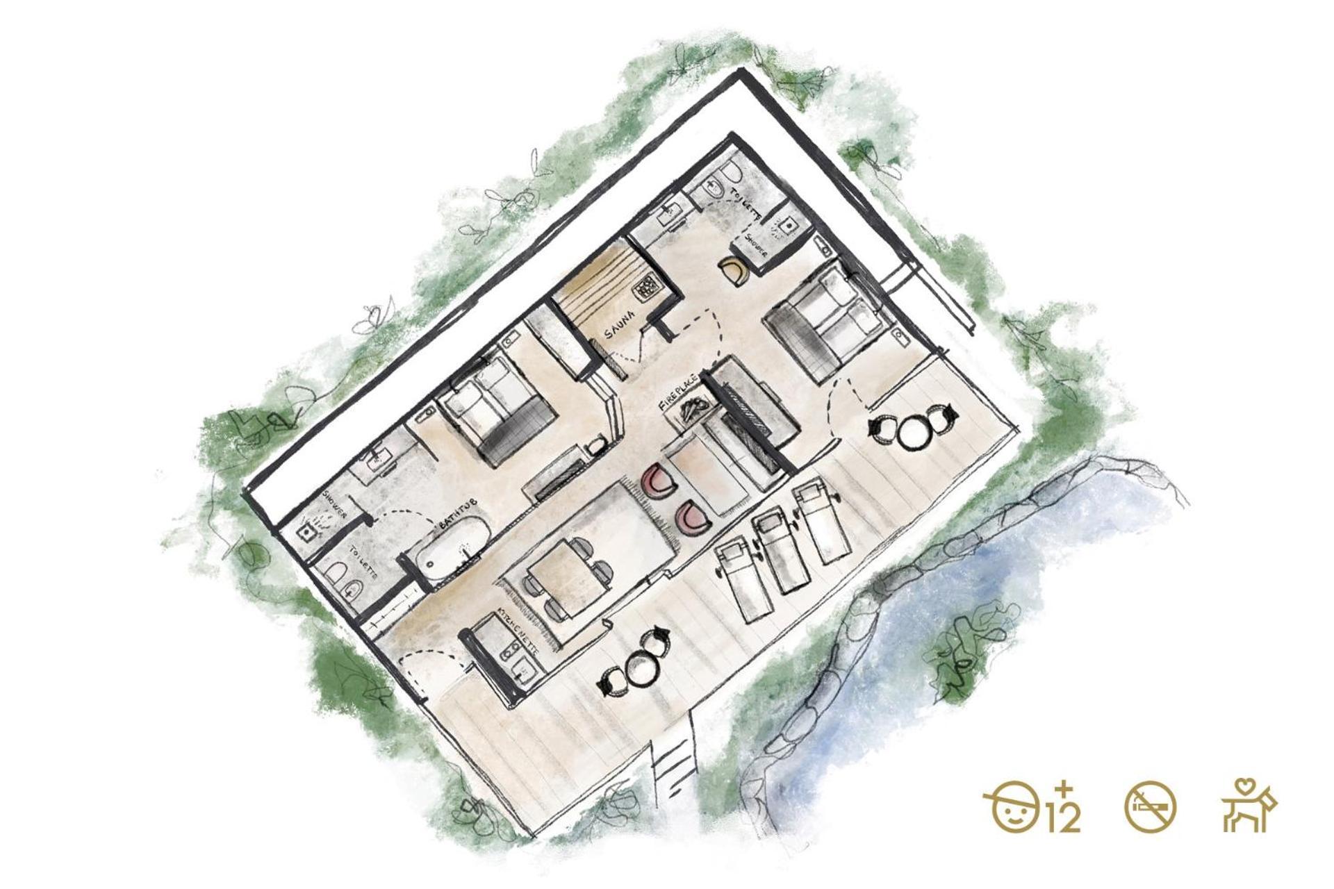 Manna Resort Montagna Bilik gambar
